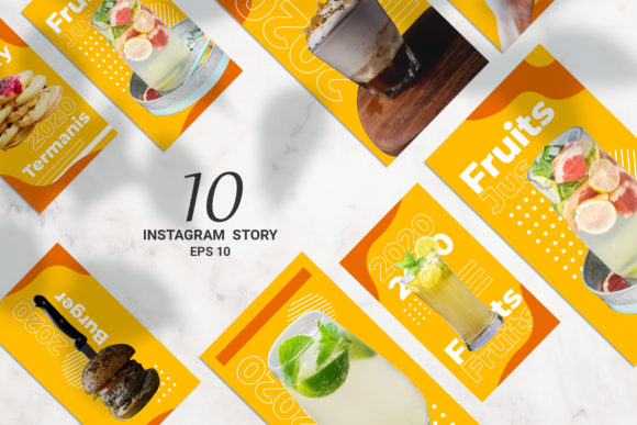 Drinks Instagram Story Vector: A Creative Tool for Modern Content Creation