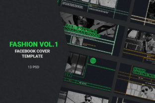 Fashion Vol. 1 Facebook Cover Templates