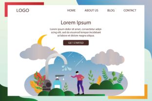 Landing Page Wash Your Hand Concept