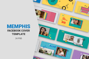 Memphis Facebook Cover Templates: A Practical Tool for Professional Social Media Design