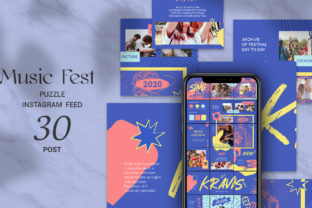 Music Fest Puzzle Instagram Feed: A Creative Tool for Visual Storytelling