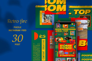 Retro-fire Puzzle Instagram Feed: A Creative Tool for Visual Storytelling